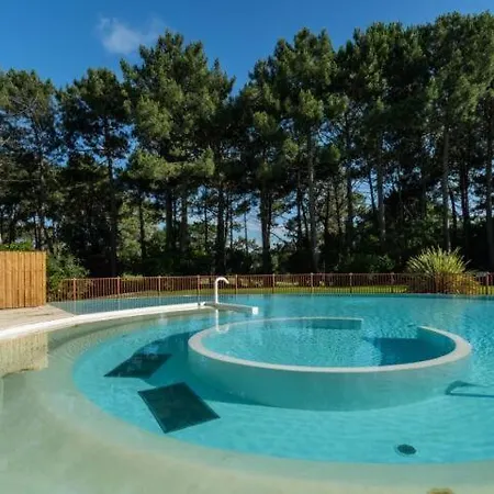 Appartement Sur Golf Avec Piscine Chauffee A Lacanau-Ocean Exterior photo