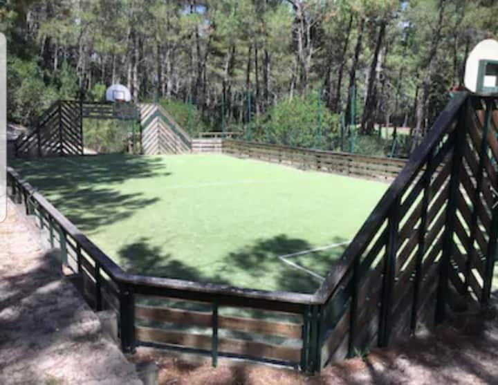 Sur Golf Avec Piscine Chauffee A Lacanau-ocean Apartment Lacanau